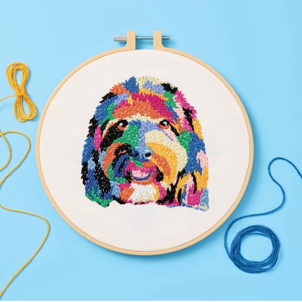 Tabitha Brown Blacky the Dog Embroidery Kit | Target Exclusive | Box Damage - Picture 3 of 7